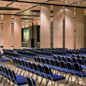 Interior Movable Sound Proof Folding Wooden Partition Wall For Function Room