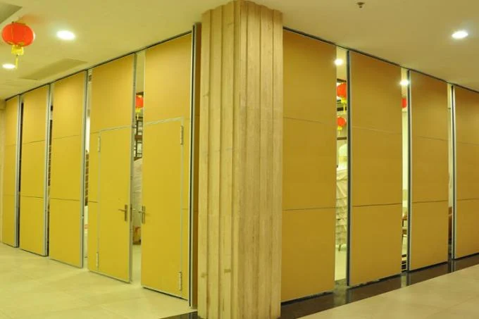 Interior Movable Sound Proof Folding Wooden Partition Wall For Function Room 2