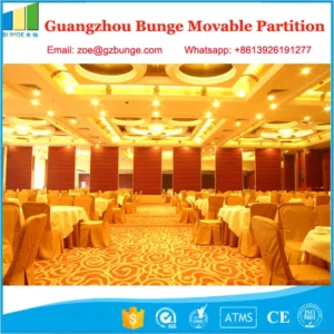 Interior Position / Finished Surface Movable Partition Walls MDF + Aluminum