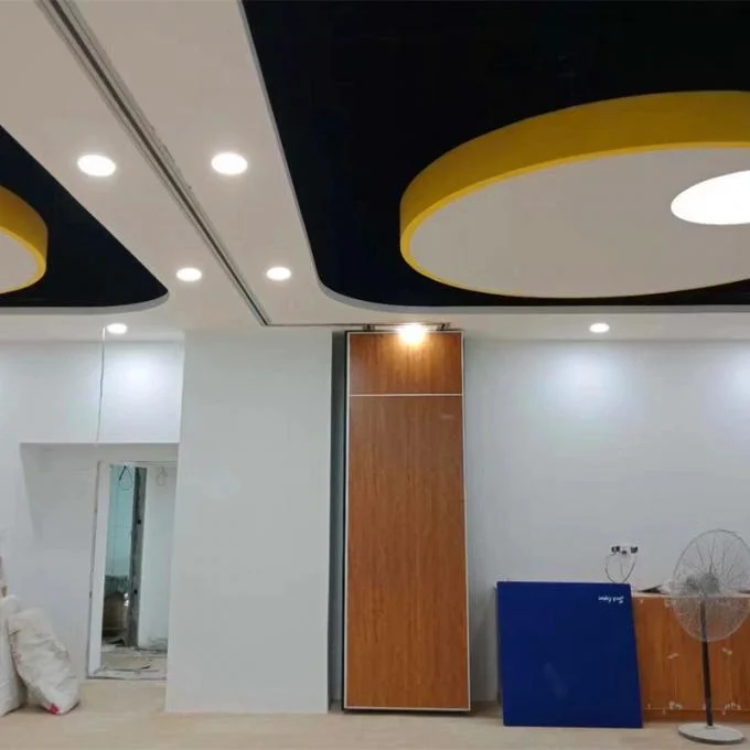 Interior Room Divider Folding Partition Walls Fabric Surface For Ballroom 1