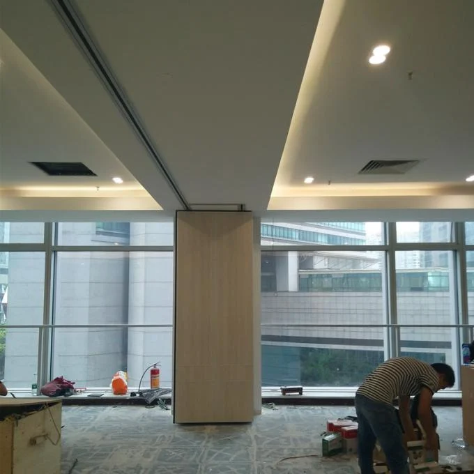 Interior Room Divider Folding Partition Walls Fabric Surface For Ballroom 0