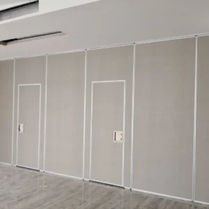 Interior Sliding Door Soundproof Hotel Partition Walls Folding Operable Partitions For Banquet Hall With Various Colors