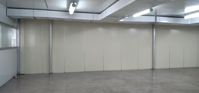Interior Soundproof Aluminium Hotel Movable Partition Walls with Sliding Door Roller 0