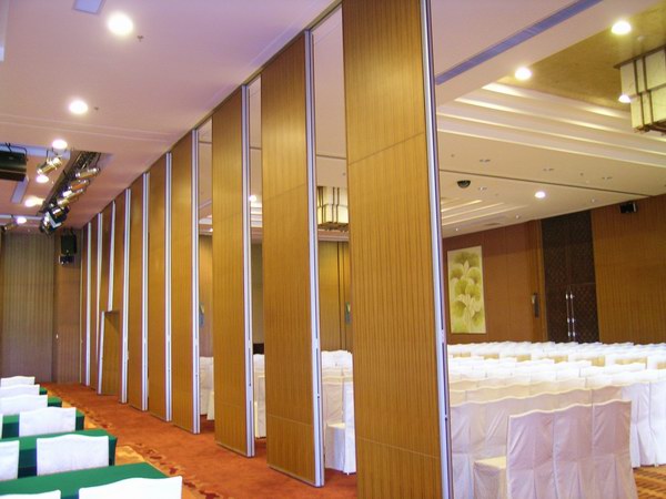 Interior Steel / MDF Sound Proof Partitions Fabric Acoustic For Meeting Room 0
