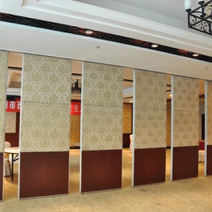 Interior Steel / MDF Sound Proof Partitions Fabric Acoustic For Meeting Room