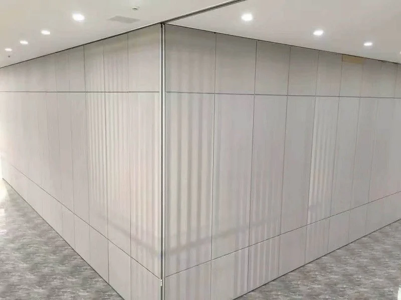 Interior Wood Folding Doors Office Acoustic Room Dividers , Sound Proof Movable Partition Walls