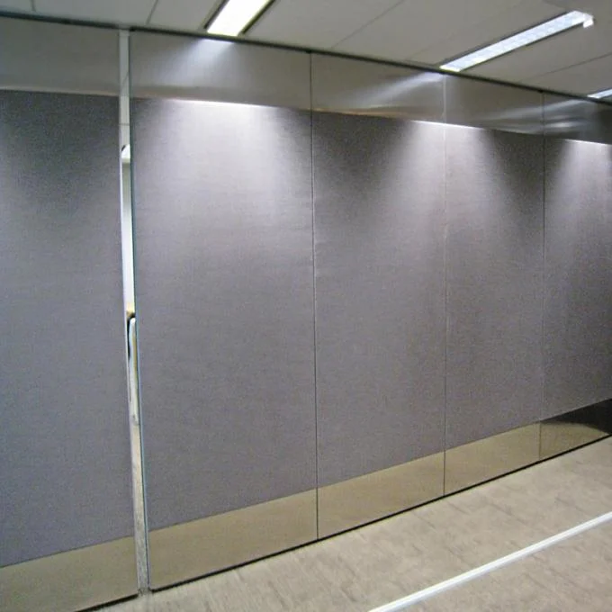 Interior Wood Melamine Surface Folding Room Partitions Max 4000mm Height 1