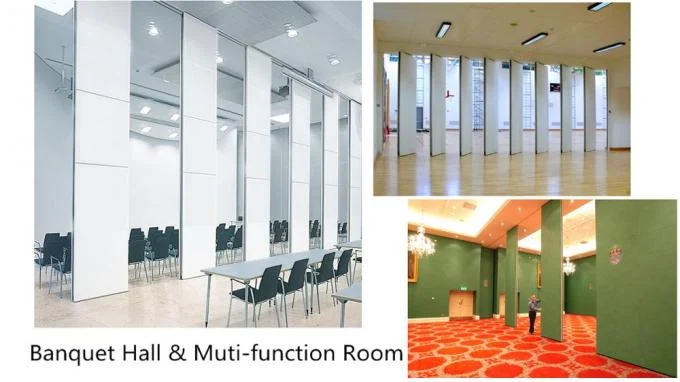 Interior Wooden Collapsible Partition Walls , Free Standing Decorative Wall Dividers 3