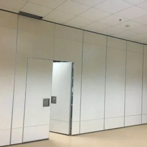 Interior Wooden Sound Proofing Acoustic Room Dividers / Folding Partition Wall