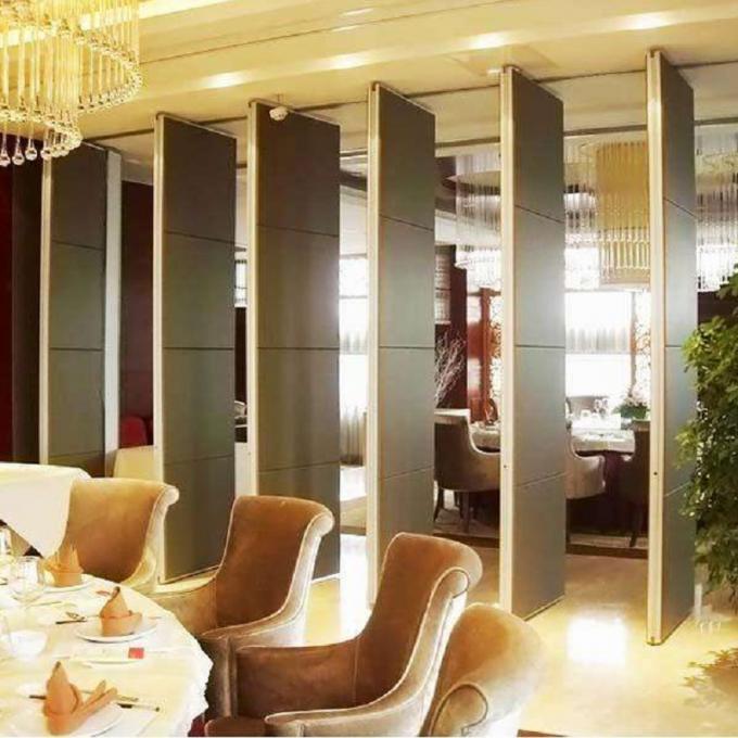 Internal Cubicle Sliding Floor To Ceiling Partitions Wall For Banquet Hall 2