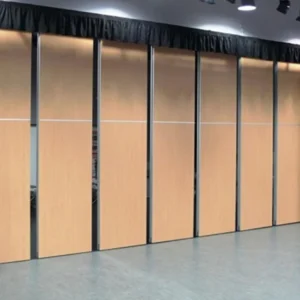 ISO9001 Acoustic Partition Walls / Function Room Operable Folding Partition Doors