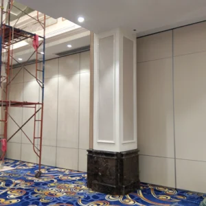 Kenya Movable Partition Walls Melamine MDF Finish Banquet With Acoustic
