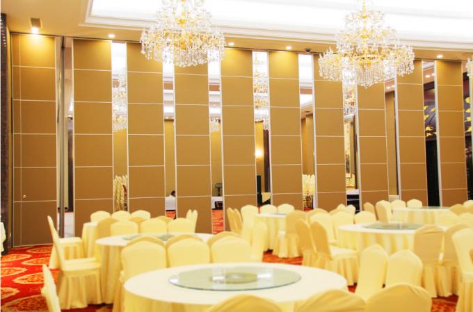 Kenya Movable Partition Walls Melamine MDF Finish Banquet With Acoustic 0