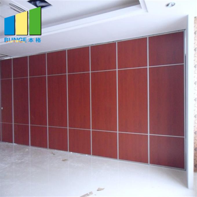 Laminate Finish Removable Soundproof Partition Wall For Hotel ASTM E90 4