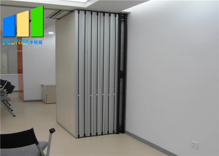 Laminate Finish Removable Soundproof Sliding Partition Wall For Hotel Convention Hall
