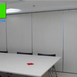 Laminate Finish Removable Soundproof Sliding Partition Wall For Hotel Convention Hall