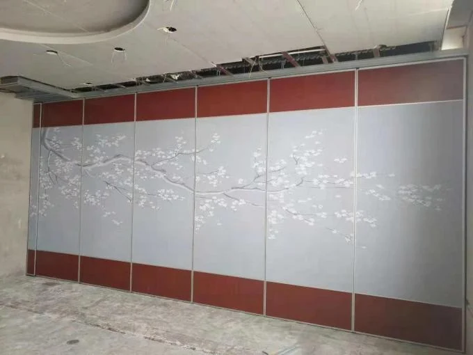 Laminate Finished Aluminium Frame Folding Partition Walls For Restaurant 0