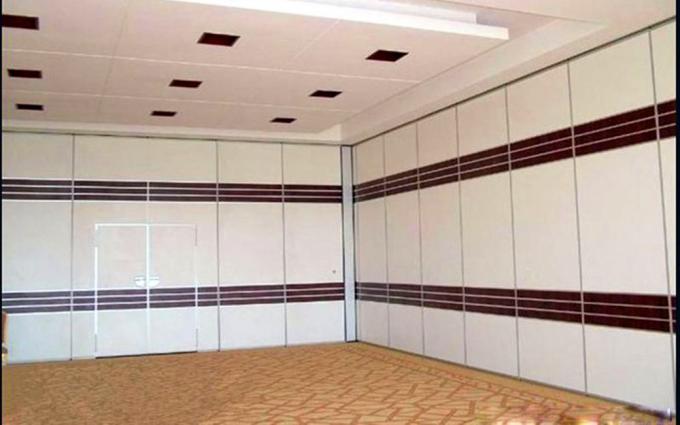 Laminate Operable Foldable Sound Proof Partitions Sliding Movable Walls For Conference Hall 1