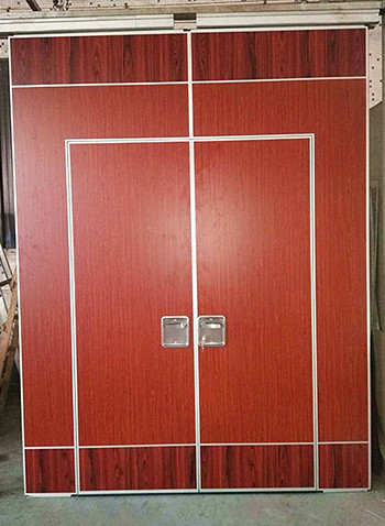 Laminate Sound Absorbing Restaurant Movable Partition Walls Width 3 * 10550 Mm