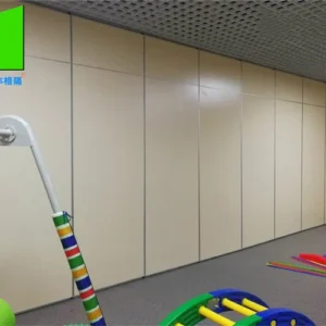 Laminate Veneer Folding Movable Sound Proof High Partition Walls For Office Classroom