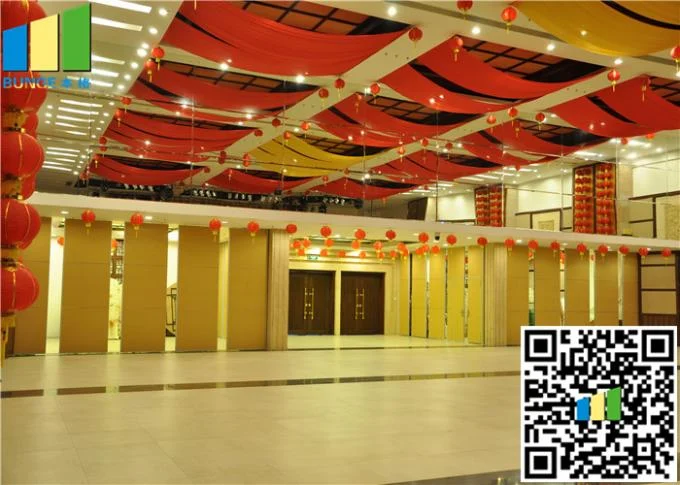 Large Pavilion Hall Temporary Foldable Partition Wall High Sound Proof 0