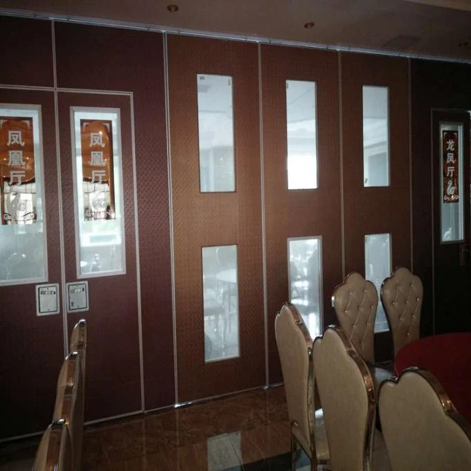 Large Scale Folding Partition Walls Sliding Doors Interior Room Dividers For Banquet Hall 0