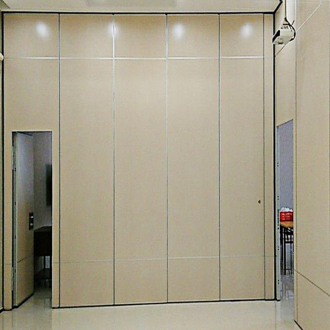 Leather Finish Acoustic Movable Divider Walls For Dining Hall 1