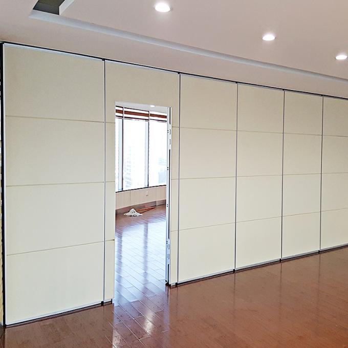 Luxury Wooden finished Flexible Soundproof Partition Wall For Exhibition 2