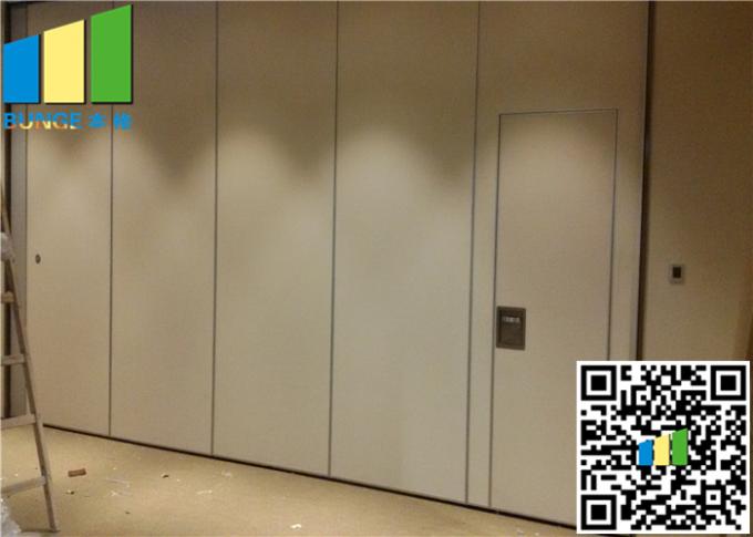 Majestic Fabric Finishes Sound Proof Partitions Foldable Wall Sliding Door 1