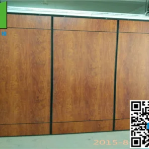 Majestic Fabric Finishes Sound Proof Partitions Foldable Wall Sliding Door