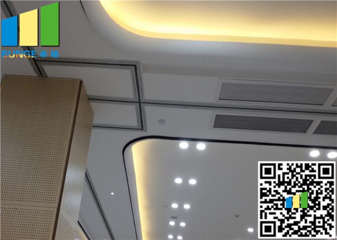 Majestic Fabric Finishes Sound Proof Partitions Foldable Wall Sliding Door 0