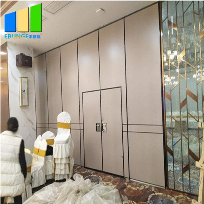 Malaysia Acoustic Movable Partition Walls Multi - Function Hall Aluminum Operable Wall 0