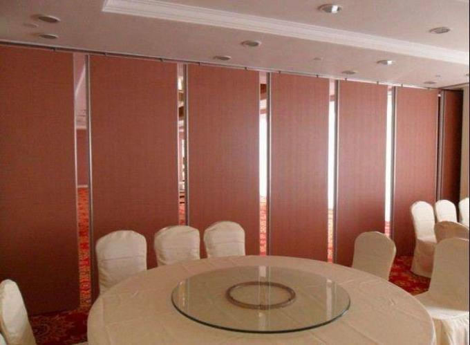 Malaysia Aluminum MDF Wood Soundproof Movable Partition Walls For Restaurant 0