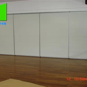 Malaysia Classroom White Laminate Folding Door Wooden Acoustic Partition Walls