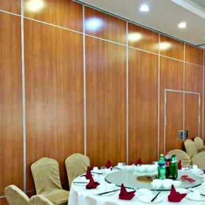 Malaysia Collapsible Aluminium Frame Acoustic Partition Wall Max Height 18000mm