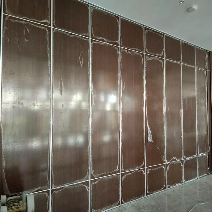 Manual Aluminum Sliding Soundproof Partition Walls / Movable Wall Panels 2