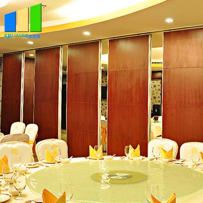 Manual Control Sliding Door Folding Partition Walls Acoustic Folding Wall Partition For Banqueting Hall 0