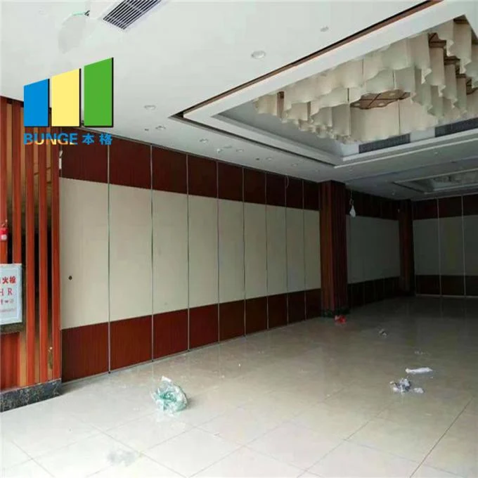Manual Hanging System Moveable Sliding Partition Walls For Conference Room 2