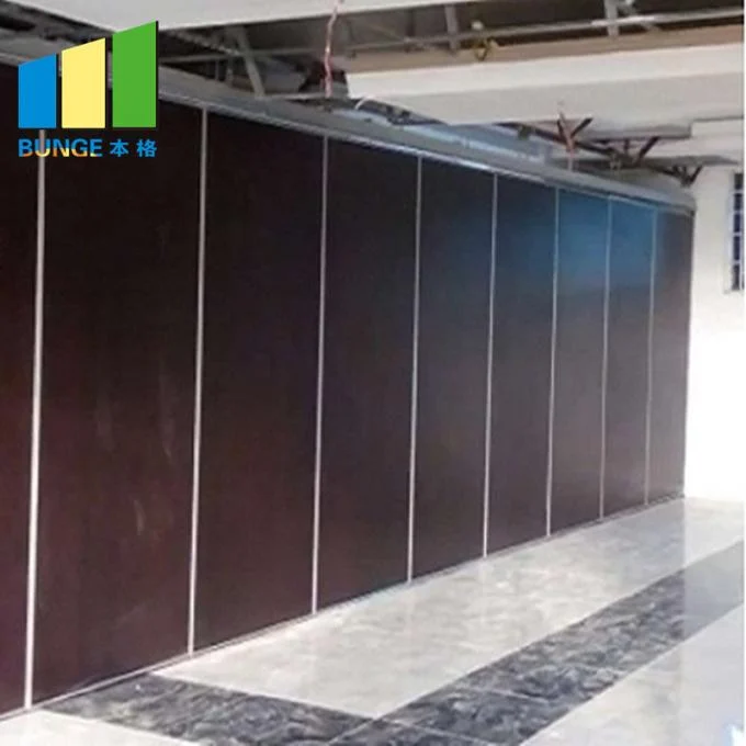 Manual Hanging System Moveable Sliding Partition Walls For Conference Room 1