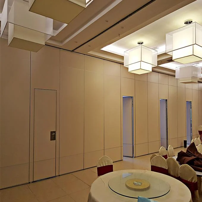 Manual Mobile Customized Operable Partition Walls For Function Room 0