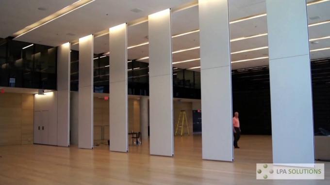 Manual Ultrahigh Soundproof Sliding And Folding Partition Wall For Gymnasium 2