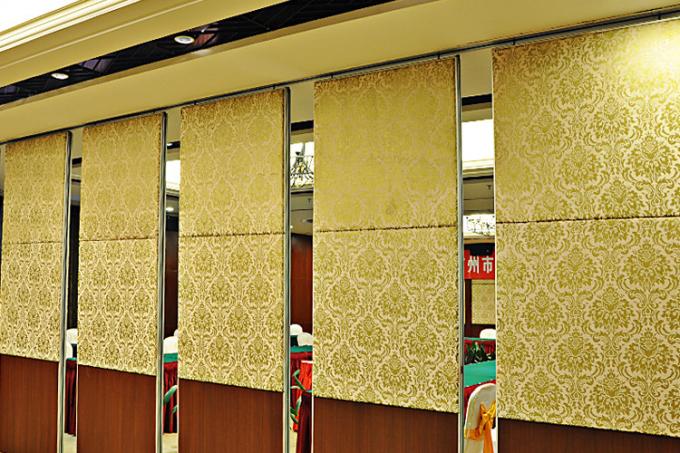 Manual Ultrahigh Soundproof Sliding And Folding Partition Wall For Gymnasium 0