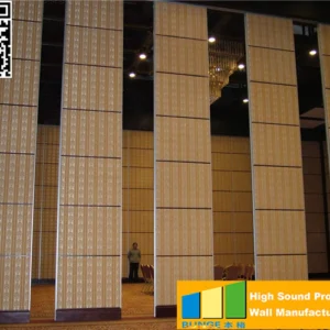 MDF Acoustic Movable Partition Walls Interior Divider For Office / Restaurant