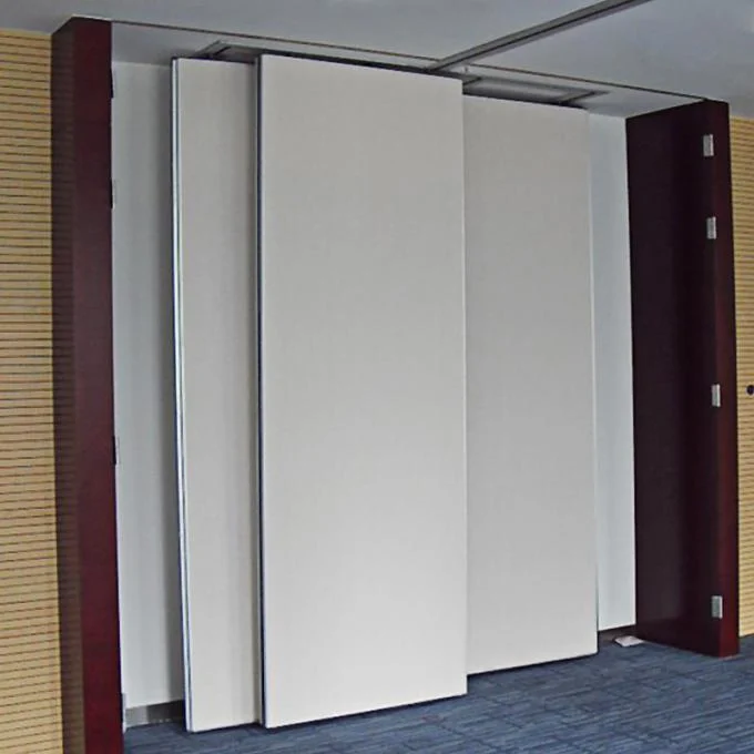 MDF + Aluminum Interior Movable Folding Soundproof Partition Wall For Hotel 0