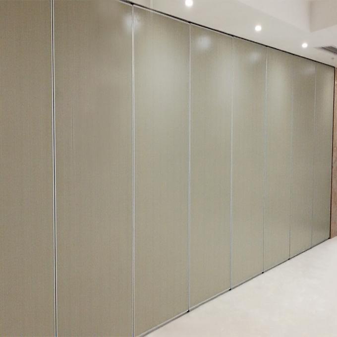 MDF + Aluminum Movable Partition Walls Heat Insulation 65mm Thickness 1