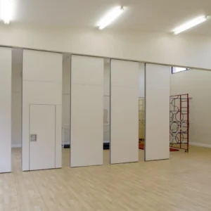 MDF + Aluminum Movable Partition Walls Heat Insulation 65mm Thickness