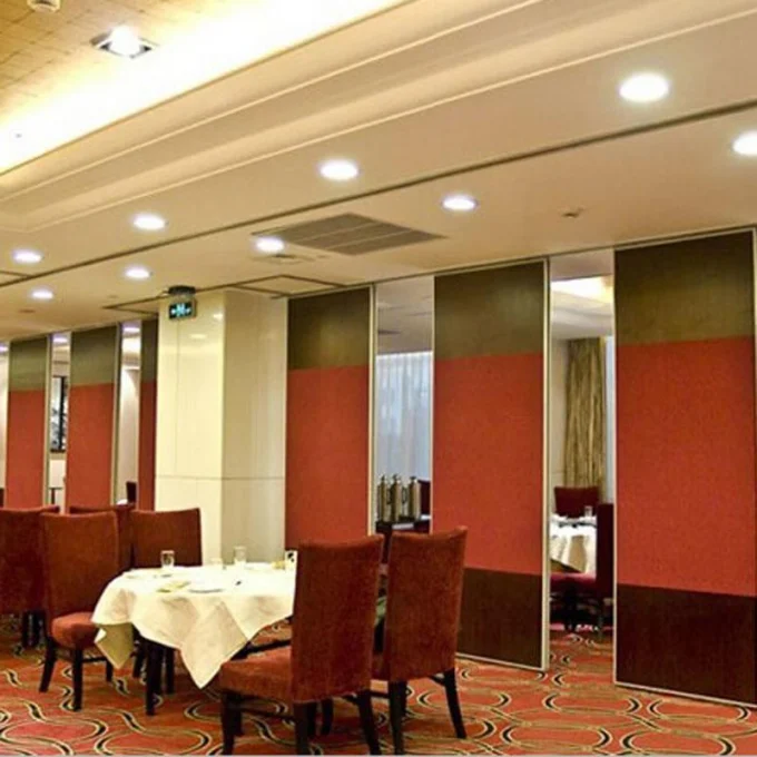 MDF Bi Fold Doors Flexible Folding Partition Walls Interior Position 0