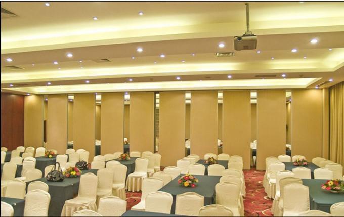 MDF Board + Aluminium Sliding Removable Partition Wall for Banquet Hall 0