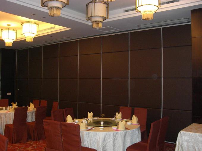 MDF Board + Aluminium Sliding Removable Partition Wall for Banquet Hall 1