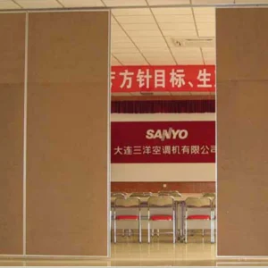 MDF Board + Aluminium Sliding Removable Partition Wall for Banquet Hall